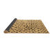 Sideview of Solid Brown Modern Rug, abs4986brn