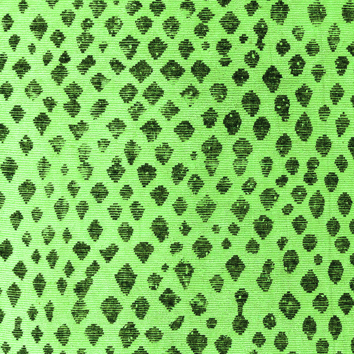 Machine Washable Solid Green Modern Area Rugs, wshabs4986grn