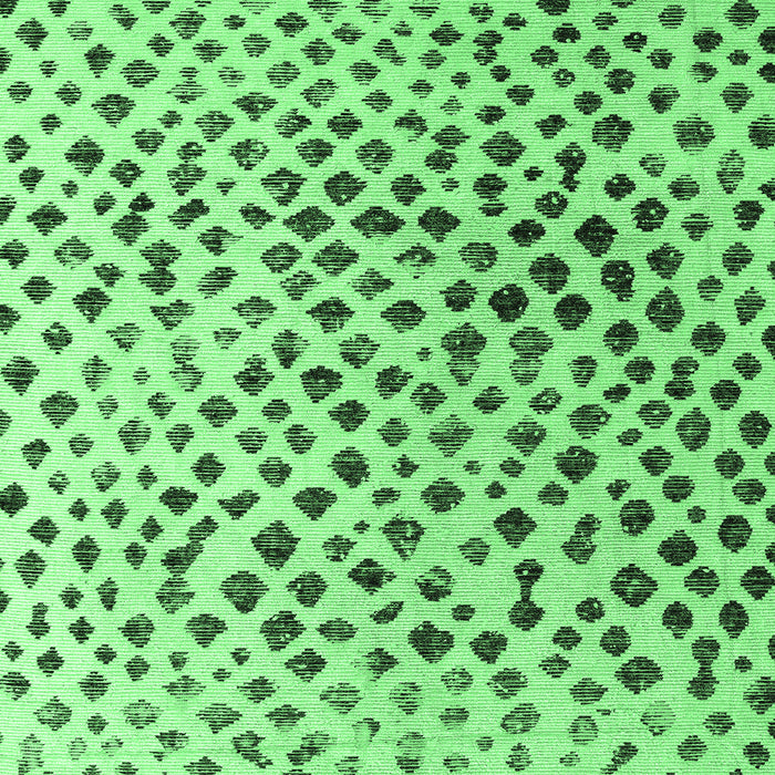 Square Machine Washable Solid Emerald Green Modern Area Rugs, wshabs4986emgrn