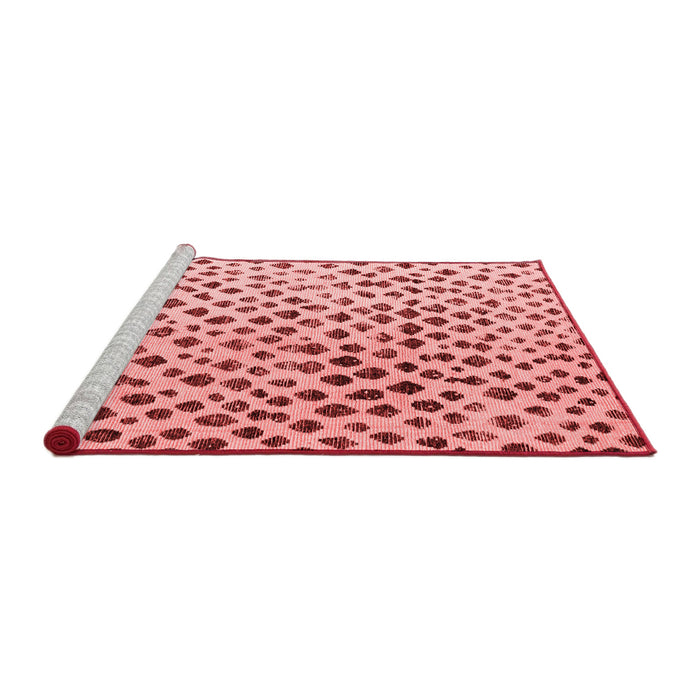 Modern Red Washable Rugs