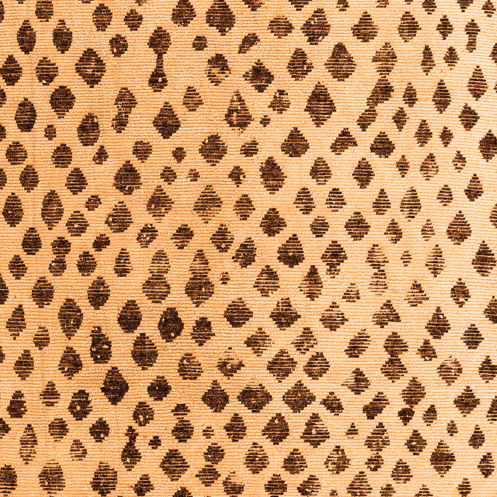 Machine Washable Solid Orange Modern Area Rugs, wshabs4986org