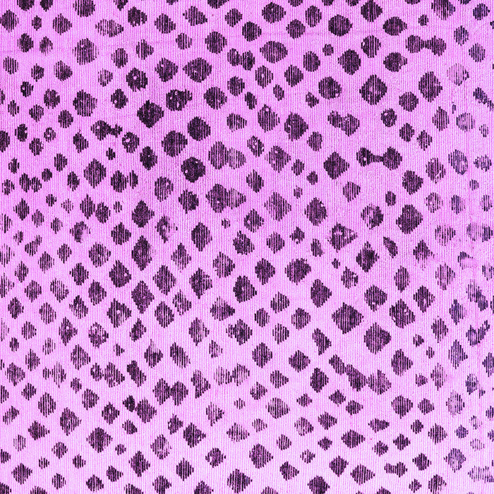 Square Machine Washable Solid Purple Modern Area Rugs, wshabs4986pur