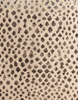 Abstract Dark Gold Brown Solid Rug, abs4986