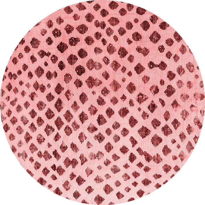Machine Washable Solid Red Modern Rug, wshabs4986red