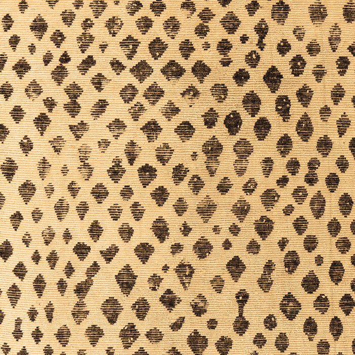 Machine Washable Solid Brown Modern Rug, wshabs4986brn