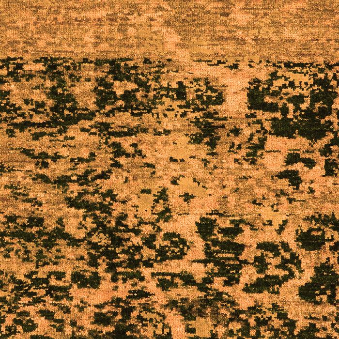 Machine Washable Abstract Orange Modern Area Rugs, wshabs4987org