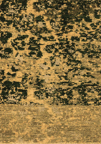 Abstract Brown Modern Rug, abs4987brn