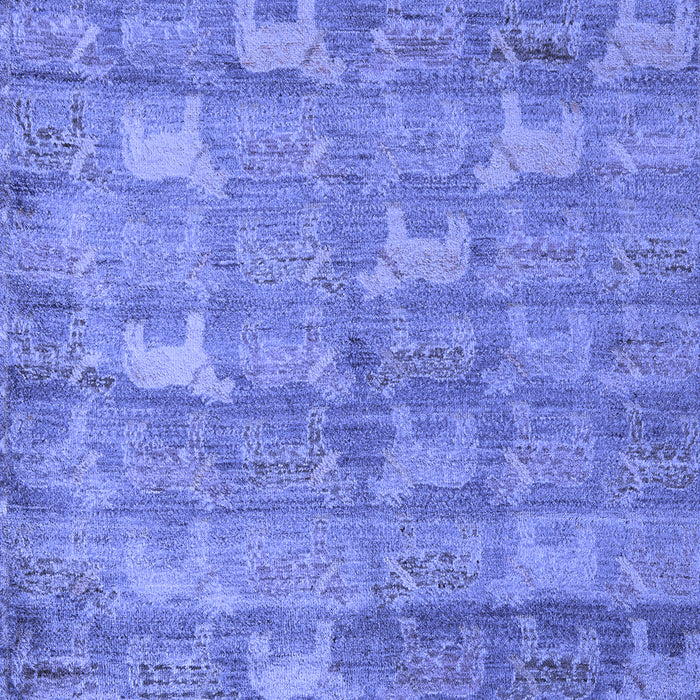 Machine Washable Abstract Blue Modern Rug, wshabs4988blu