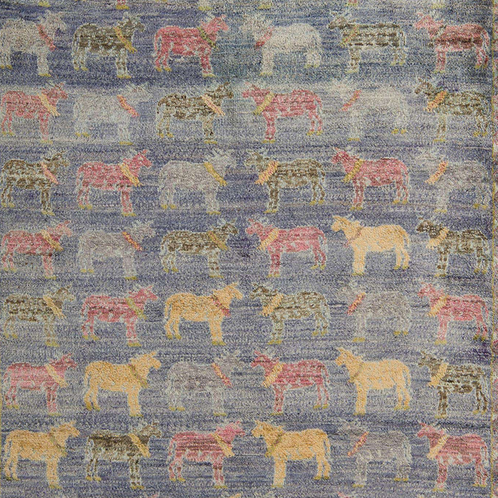 Machine Washable Abstract Sandstone Brown Rug, wshabs4988