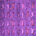 Square Abstract Purple Modern Rug, abs4989pur