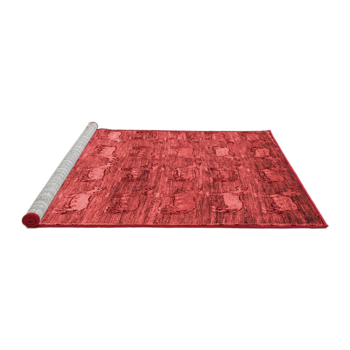 Modern Red Washable Rugs
