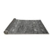 Sideview of Abstract Gray Modern Rug, abs4989gry