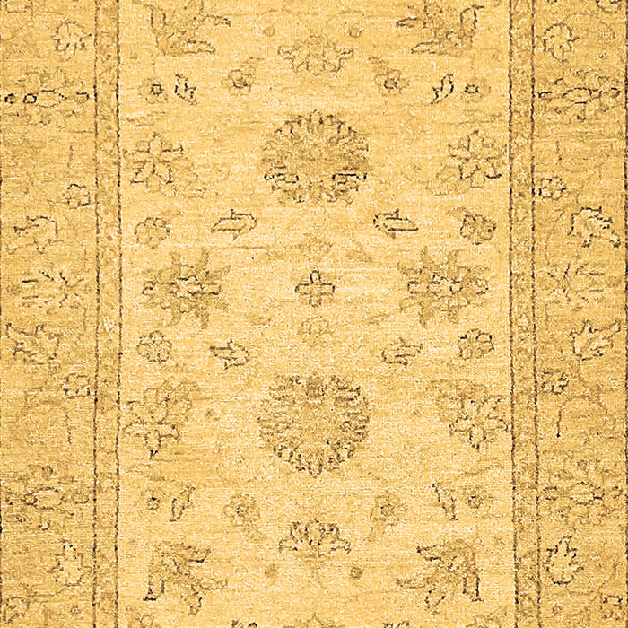 Machine Washable Oriental Brown Traditional Rug, wshabs498brn