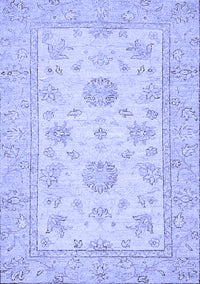 Oriental Blue Traditional Rug, abs498blu