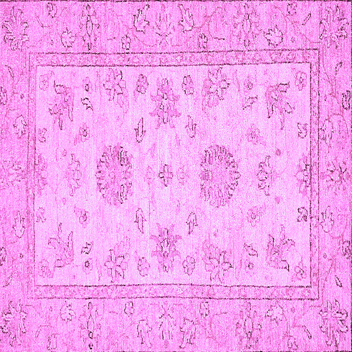 Square Oriental Purple Traditional Rug, abs498pur