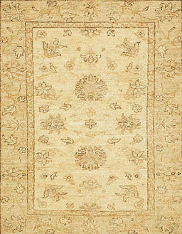 Abstract Yellow Oriental Rug, abs498