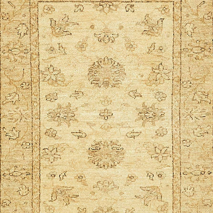 Abstract Yellow Oriental Rug, abs498