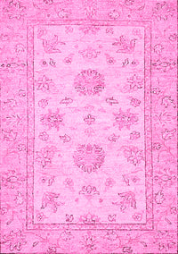 Oriental Pink Traditional Rug, abs498pnk