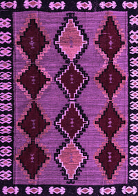 Abstract Purple Modern Rug, abs4990pur