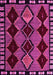 Machine Washable Abstract Pink Modern Rug, wshabs4990pnk