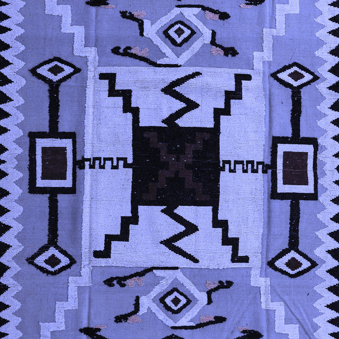 Machine Washable Abstract Blue Modern Rug, wshabs4991blu