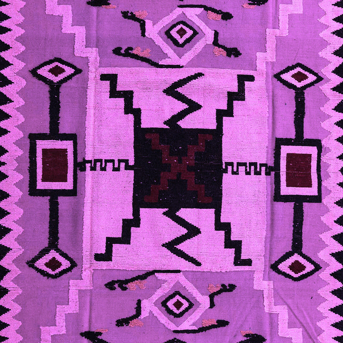 Machine Washable Abstract Purple Modern Area Rugs, wshabs4991pur