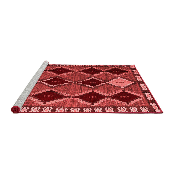 Modern Red Washable Rugs
