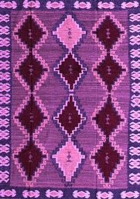 Abstract Purple Modern Rug, abs4992pur