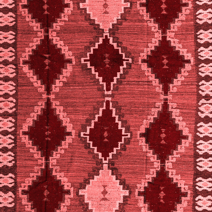 Abstract Red Modern Area Rugs