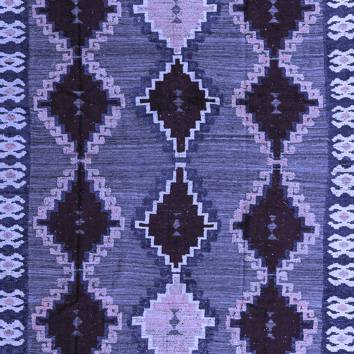 Abstract Blue Modern Rug, abs4992blu
