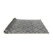 Sideview of Abstract Gray Modern Rug, abs4993gry