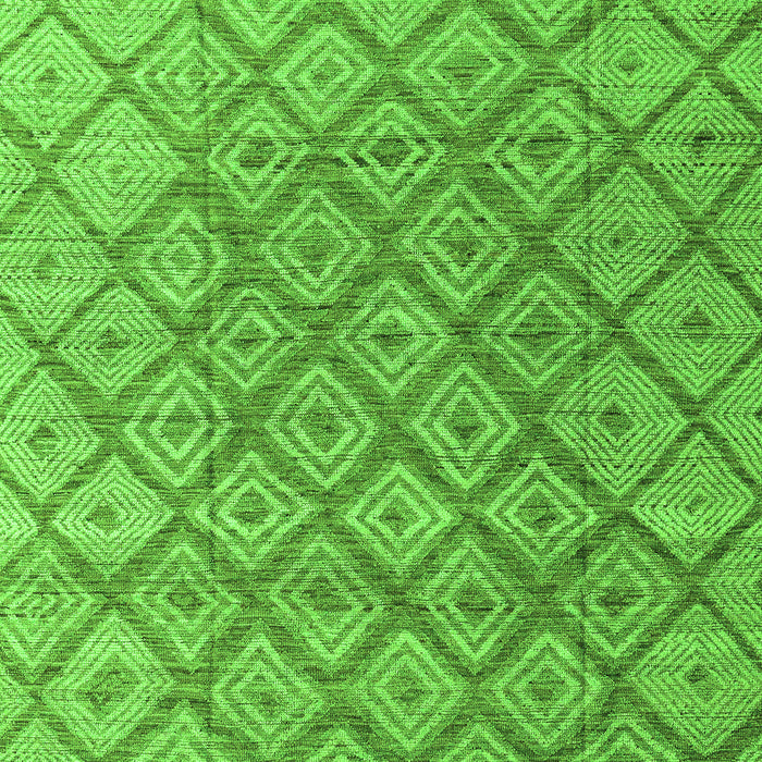 Abstract Green Modern Rug, abs4993grn