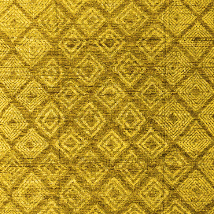 Abstract Yellow Modern Rug, abs4993yw
