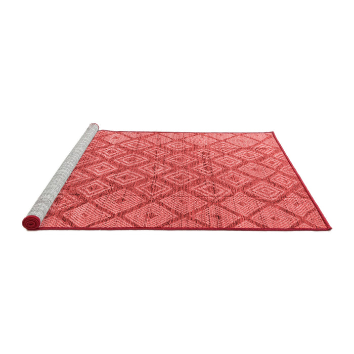 Modern Red Washable Rugs