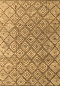 Abstract Brown Modern Rug, abs4993brn