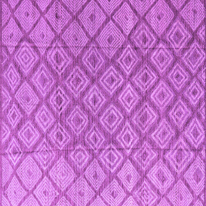 Square Machine Washable Abstract Purple Modern Area Rugs, wshabs4993pur