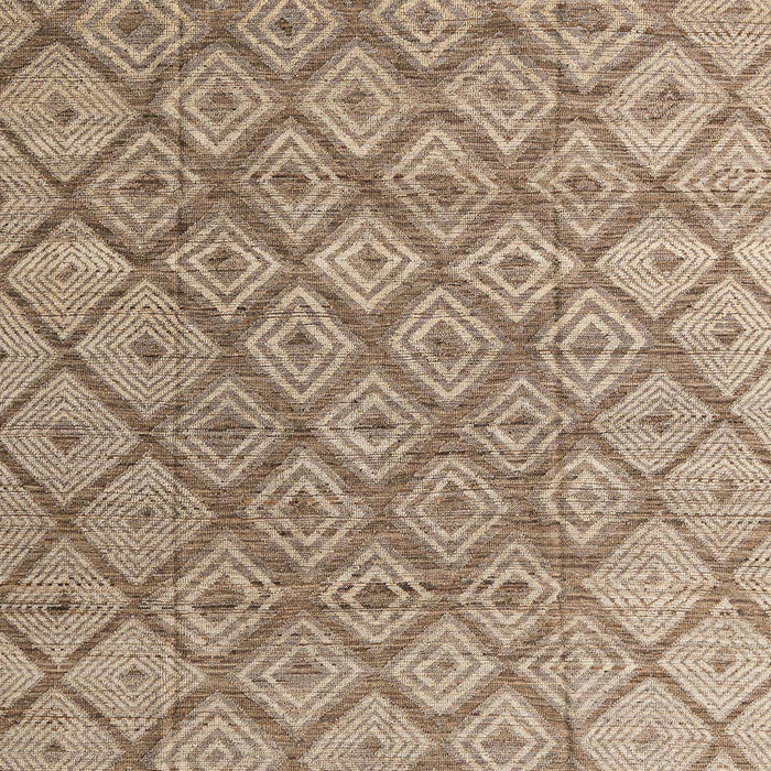 Abstract Brown Modern Rug, abs4993