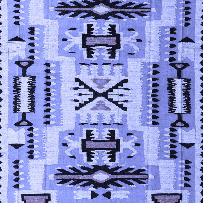 Abstract Blue Modern Rug, abs4994blu