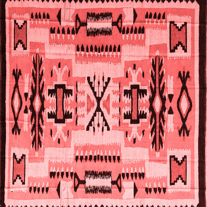 Abstract Red Modern Rug, abs4994red