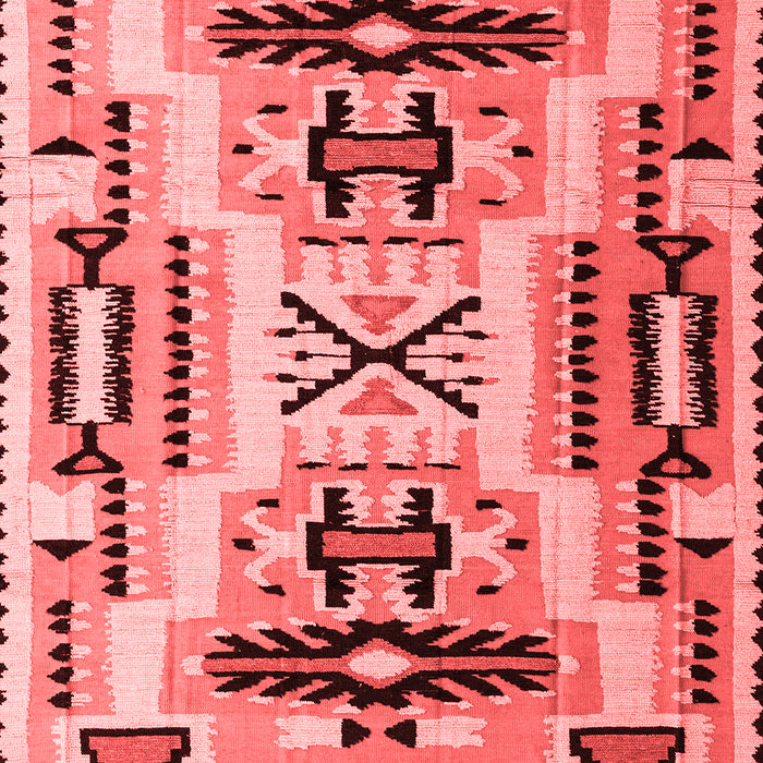 Abstract Red Modern Area Rugs