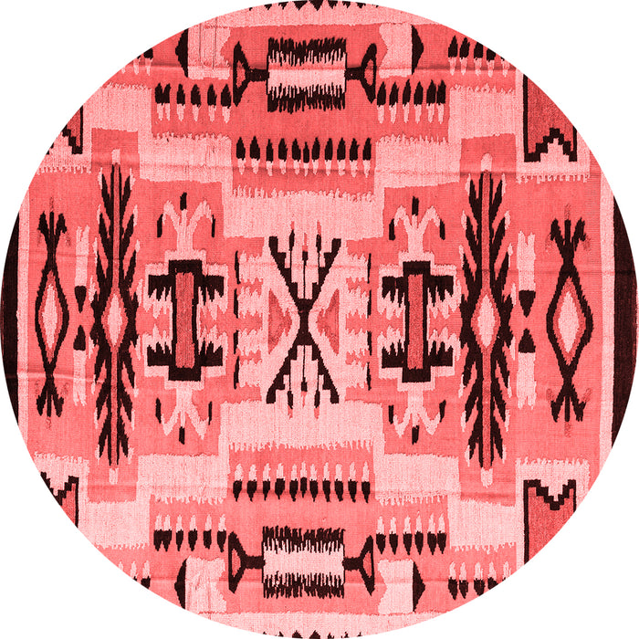 Abstract Red Modern Rug, abs4994red