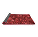 Abstract Red Modern Area Rugs