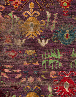 Abstract Red Modern Rug, abs4995