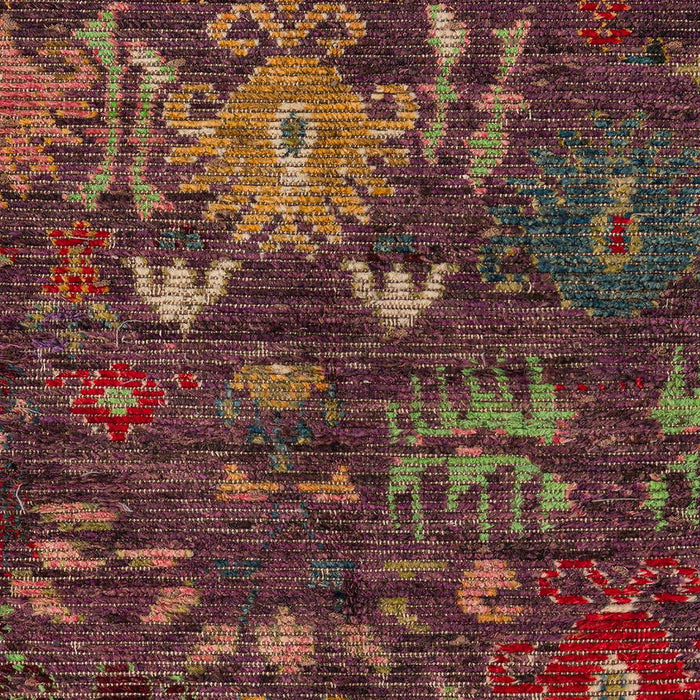 Abstract Red Modern Rug, abs4995