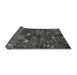 Sideview of Abstract Gray Modern Rug, abs4995gry