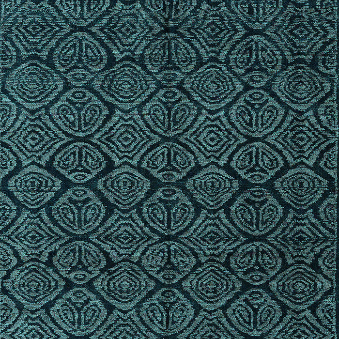 Abstract Light Blue Modern Rug, abs4996lblu