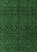 Abstract Emerald Green Modern Rug, abs4996emgrn