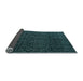 Sideview of Abstract Light Blue Modern Rug, abs4996lblu