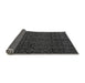 Sideview of Abstract Gray Modern Rug, abs4996gry