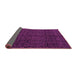 Sideview of Abstract Pink Modern Rug, abs4996pnk